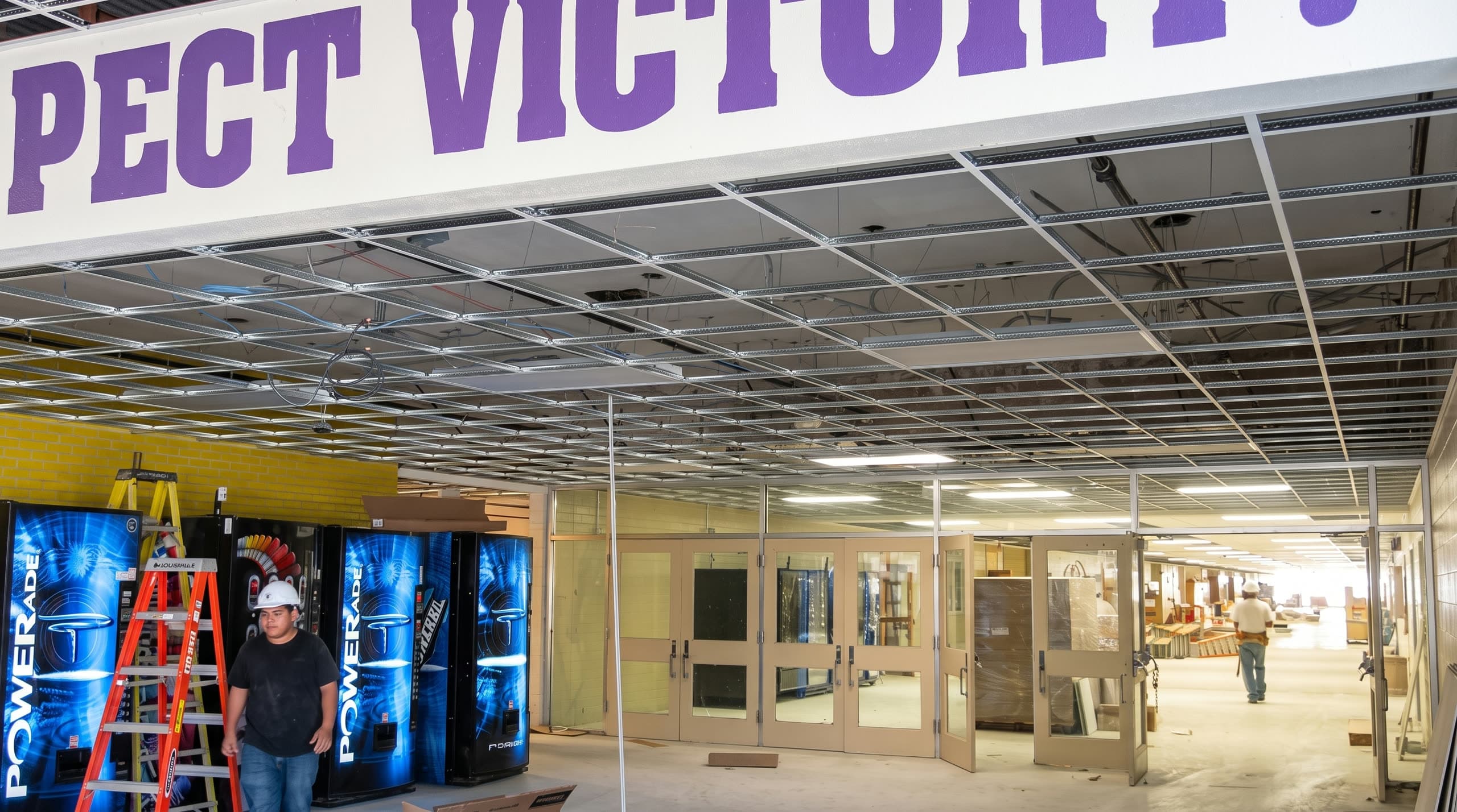 McAllen High School Fire Sprinkler Renovation, McAllen ISD