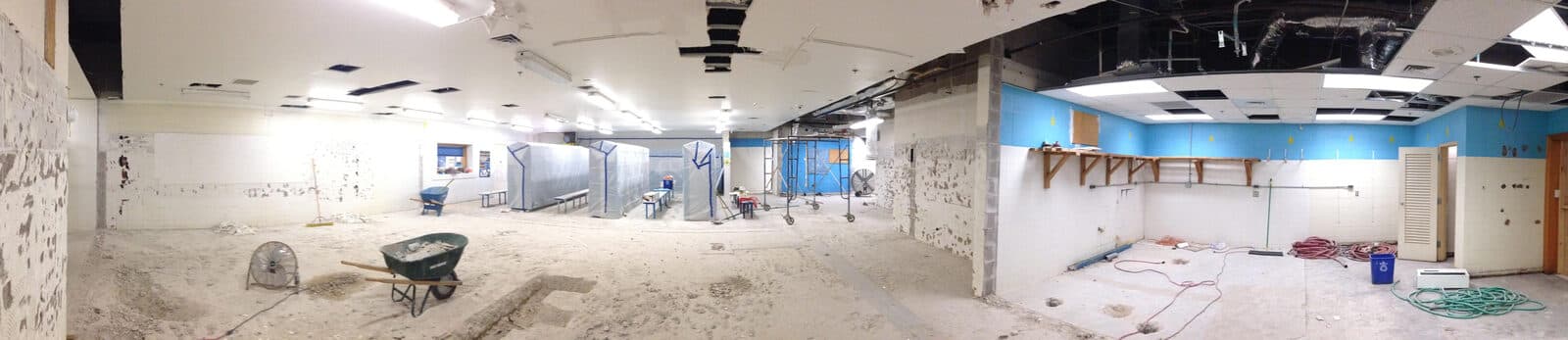 Memorial High School Girls' Locker Room, McAllen ISD (photo 3 of 4)